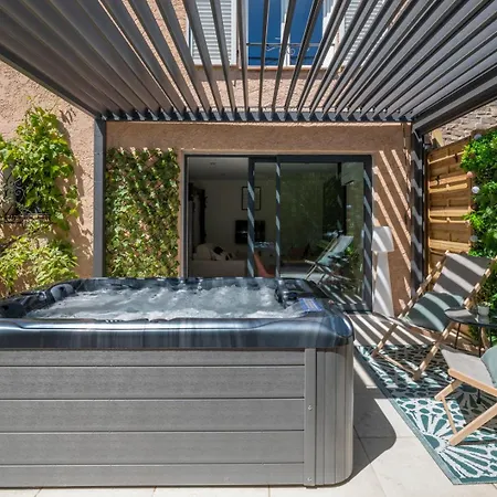 Honey Moon - Romantique Jacuzzi Et Ecran Cinema Apartamento
