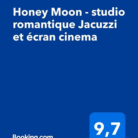 Lejlighed Honey Moon - Romantique Jacuzzi Et Ecran Cinema *